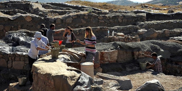 Antik kentin sakinlerinin zenginli�ine ula��ld�