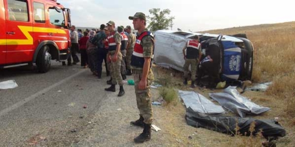 Gaziantep'te trafik kazas: 5 l