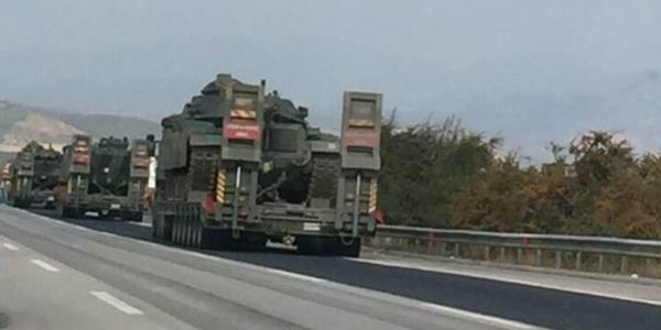 Diyarbakır'a tank sevkiyatı