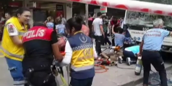 O belediye otobüsünün sürücüsü tutuklandı