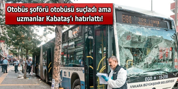 'Kazanın sebebi, %99 fren yerine gaza basması'