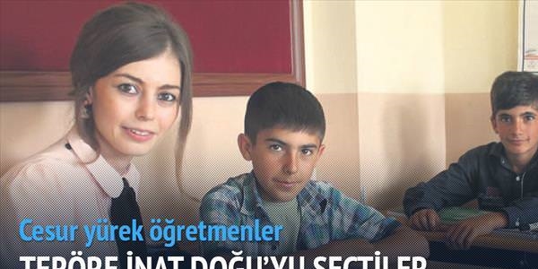 Teröre inat Doğu'yu seçtiler