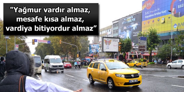 İstanbul'un taksi rezaleti!