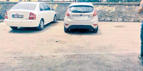 Plakasız araçlara 88 TL ceza