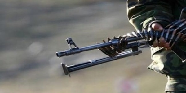 Hakkari'de doçka mevzisi vuruldu