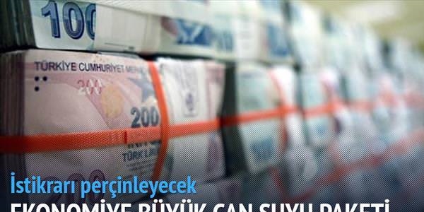 Ekonomiye büyük can suyu paketi