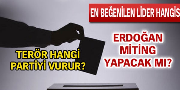 Seçmen: Terör hiçbir partiyi etkilemez