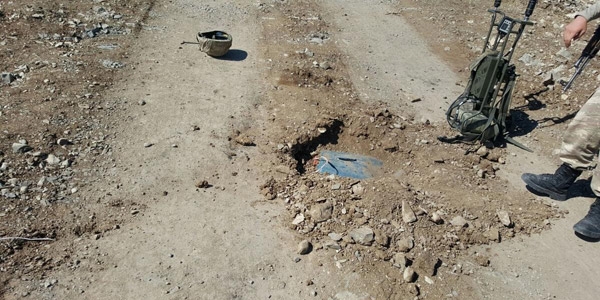 Şırnak'ta yüzlerce kiloluk patlayıcı bulundu