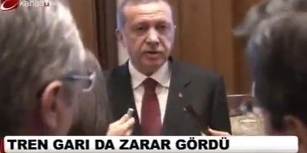 'Tren Garı da zarar gördü yalanı'