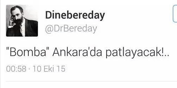 Twitter, bombayı bilen iki kullanıcının bilgisini vermedi