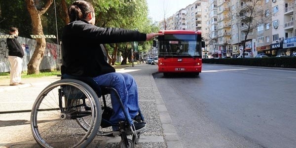 'Engellilere halk otobüsleri ücretsiz olacak'
