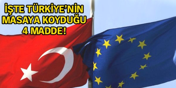 AB ile nihai anlaşma yok, görüşmeler sürüyor