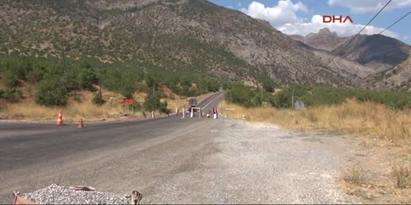 Tunceli'de PKK'nın sözde şehitliği yıkıldı