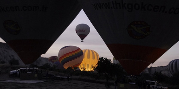 Kapadokya'da 'balon hastanesi' kuruldu