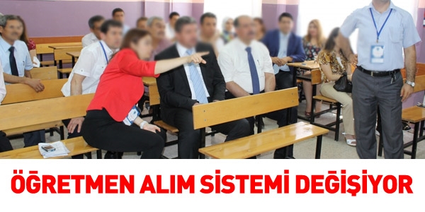 Öğretmen alım sistemi değişiyor