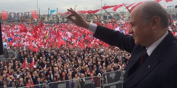 Bah�eli: I��D bir piyondur, PKK bir ma�ad�r