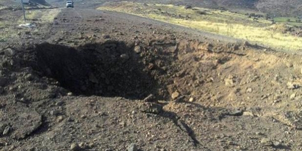 Elaz��'da 250 kiloluk el yap�m� patlay�c� imha edildi