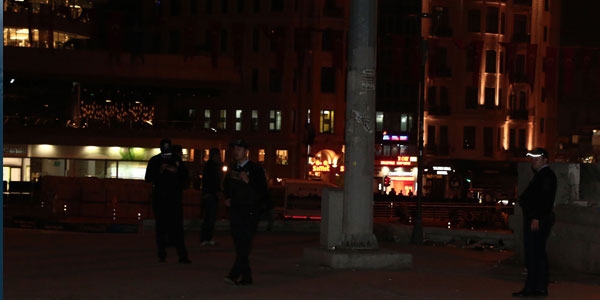 Taksim'de tartt genci vurup intihar etti