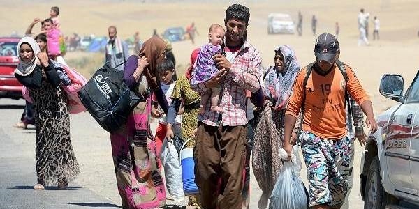 50 bin mülteci Türkiye yolunda