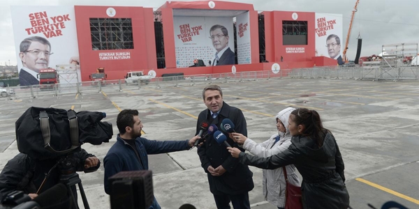 Yenikapı, AK Parti'nin İstanbul mitingine hazırlanıyor