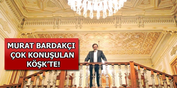 Murat Bardak Mabeyn Kk'ndeki koltuklar yazd
