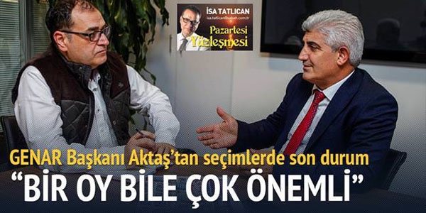 'Bir oy bile çok önemli'