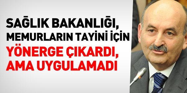 Salk Bakanl, memurlarn tayinlerini yapmad