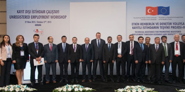 SGK 'Kayıtdışı İstihdam Çalıştayı' Ankara'da yapıldı