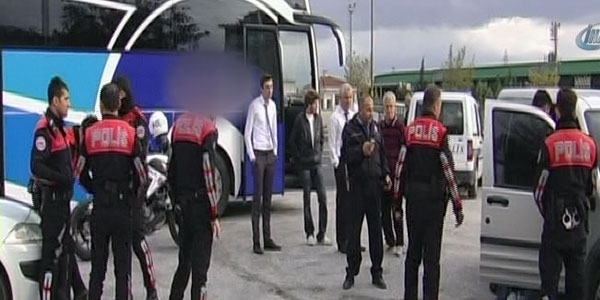 Otobüste canlı bomba paniği