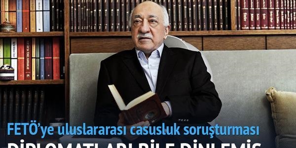 Diplomatları bile dinlemişler