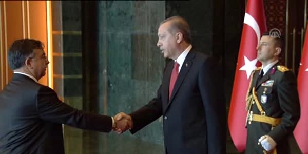 Cumhurbakan Erdoan tebrikleri kabul etti