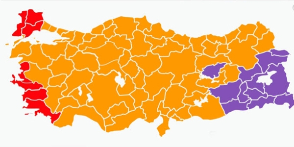 AK Parti'nin tulum çıkardığı iller