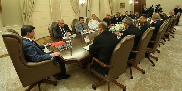Başbakanlık'ta 'Güvenlik Toplantısı'