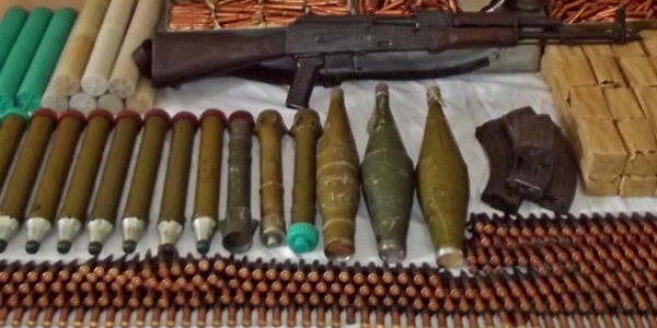 Hakkari'de çok sayıda mühimmat ele geçirildi