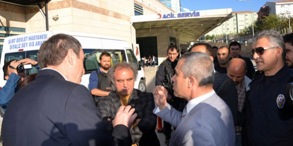 HDP milletvekilleri terörist cenazesinde polisle tartıştı