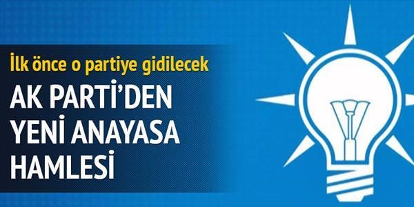 AK Parti'den yeni anayasa hamlesi