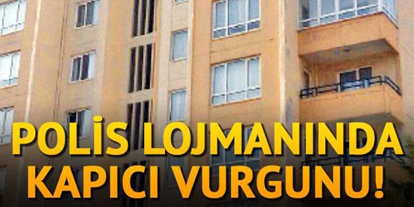 Polis lojmanında 300 bin liralık kapıcı vurgunu!