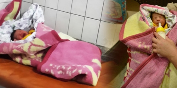 Tuvalette terk edilmiş 2 günlük bebek bulundu