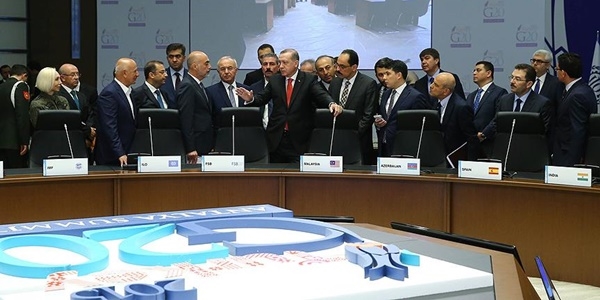 Erdoğan G20 hazırlıklarını inceledi