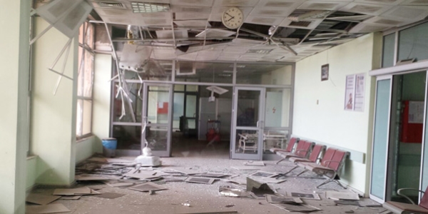 Cizre'de hastaneye saldr protesto edildi