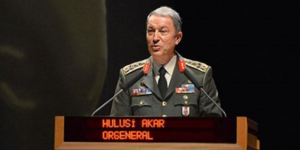 Orgeneral Akar'dan başsağlığı mesajı
