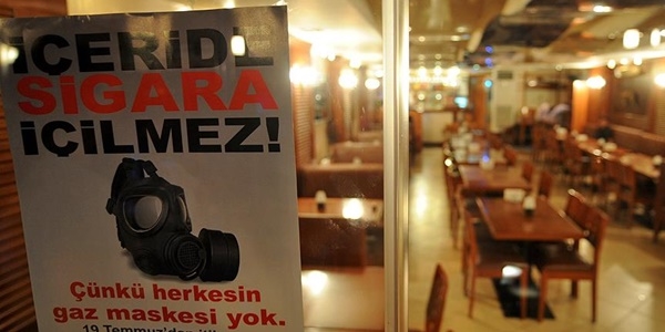 Sigara yasağını delen iş yerlerine 121 milyon lira ceza