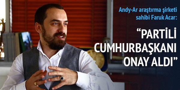 'Partili cumhurbaşkanı onay aldı'