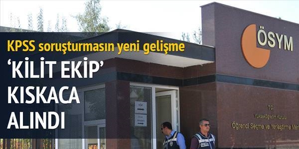 2010 KPSS'de 'kilit ekip' kıskaca alındı