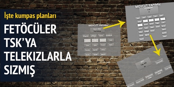 Fet�, TSK'ya telek�zlarla s�zm��