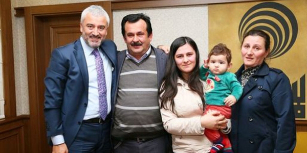 Küs olan baba kızı belediye başkanı barıştırdı