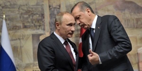 Erdoan ile Putin 'Trk Akm'n grt