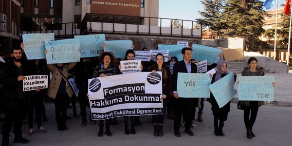 Anadolu �niversitesi'nde formasyon eylemi