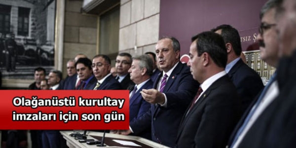 CHP'de parti içi muhalefetin 'B Planı' belli oldu