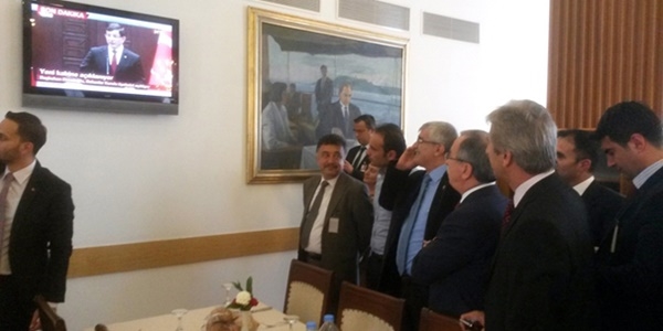 Meclis restoranında yeni kabine heyecanı